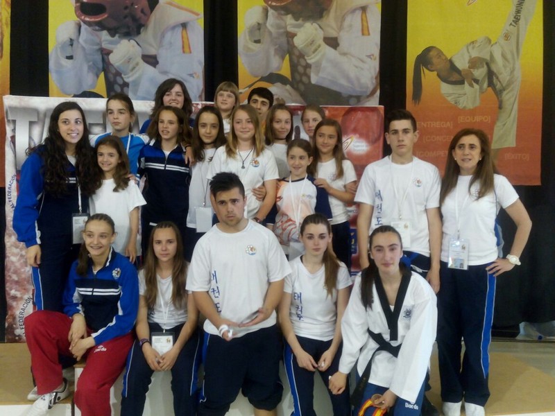 Tres medallas para la Selección Navarra en el Campeonato de España de Poomsae